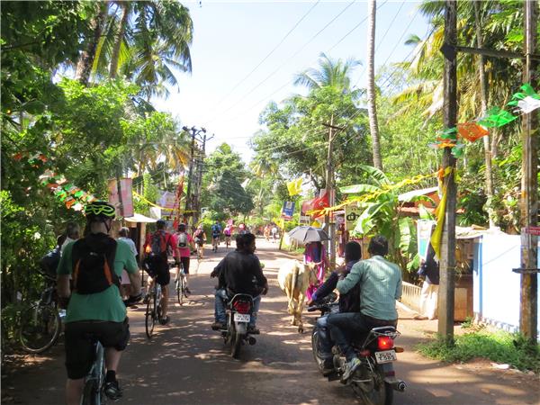 Kerala and tropical India cycling holidays