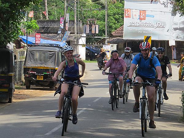 Kerala and tropical India cycling holidays