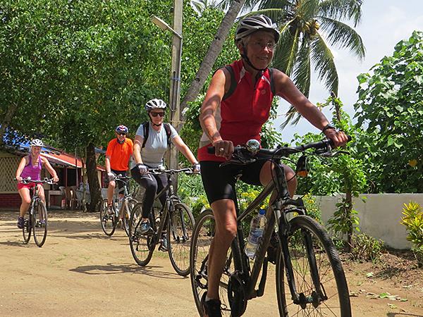 Kerala and tropical India cycling holidays