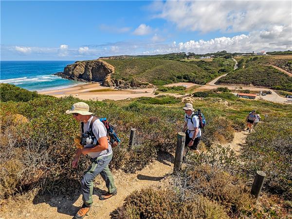 Coastal walking holiday in Portugal