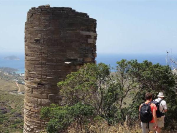 Andros trail walking holiday in Greece