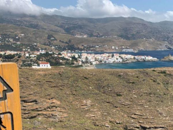 Andros trail walking holiday in Greece