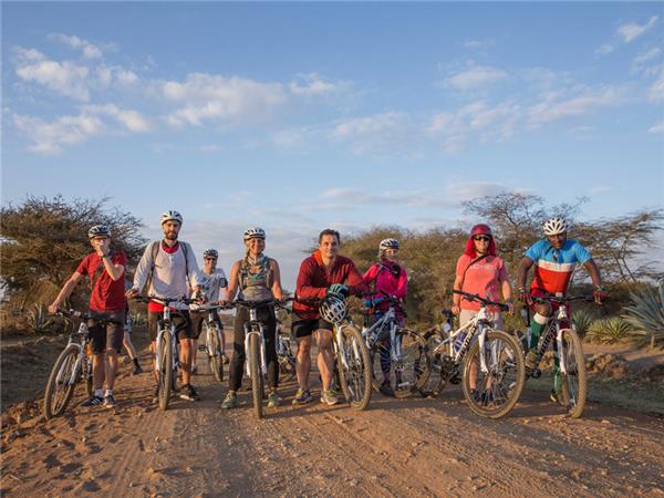 Tanzania cycling holiday, small group