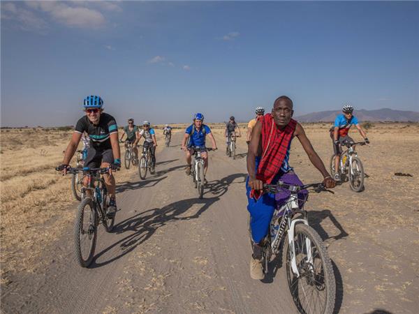 Tanzania cycling holiday, small group