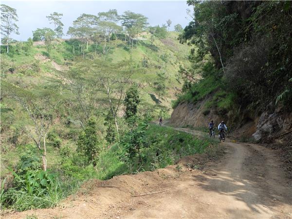 Indonesia cycling holiday, Bali and Java