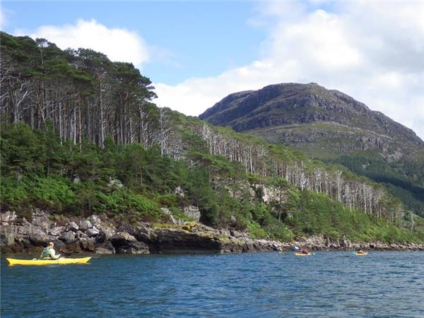 Sea kayaking holiday in the Scottish Highlands