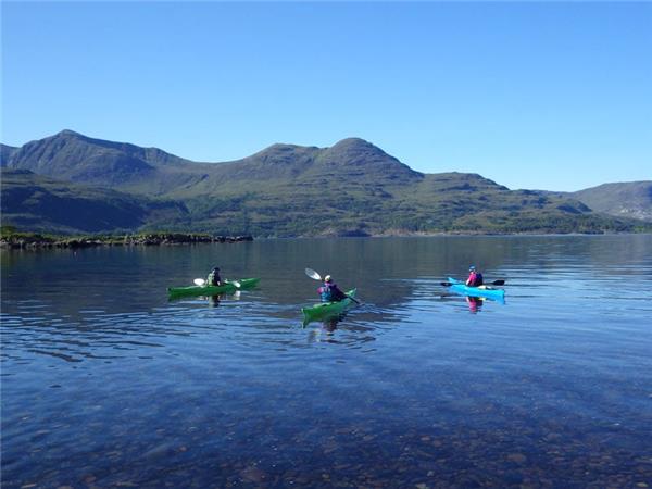 Sea kayaking holiday in the Scottish Highlands