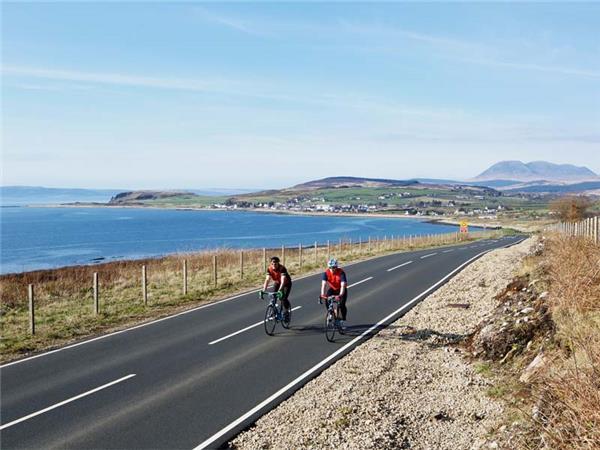 Road cycling on Arran, Islay and Jura