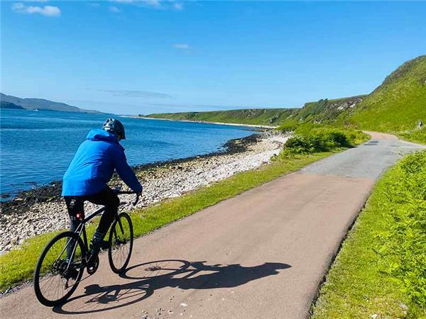 Road cycling on Arran, Islay and Jura