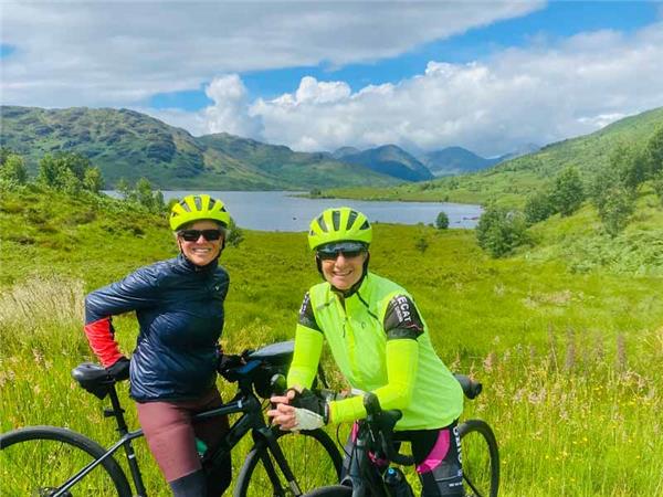 Road cycling in Scotland National Parks