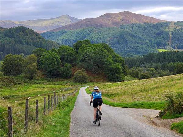 Road cycling in Scotland National Parks