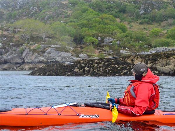 Atlantic Coast sea kayaking holiday in Scotland