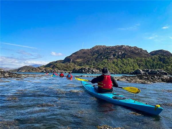 Atlantic Coast sea kayaking holiday in Scotland