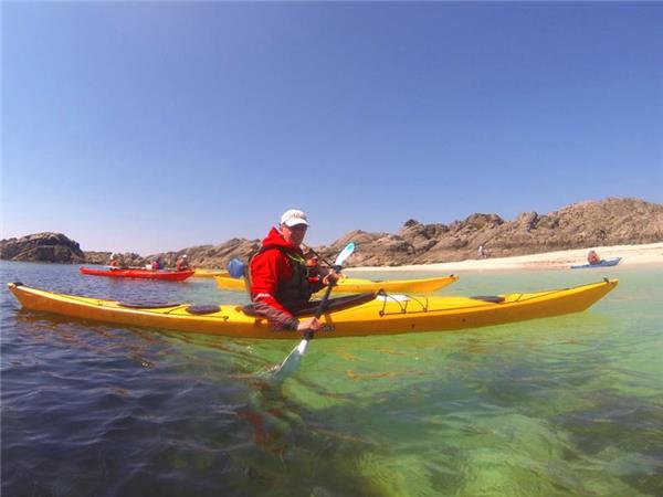 Atlantic Coast sea kayaking holiday in Scotland