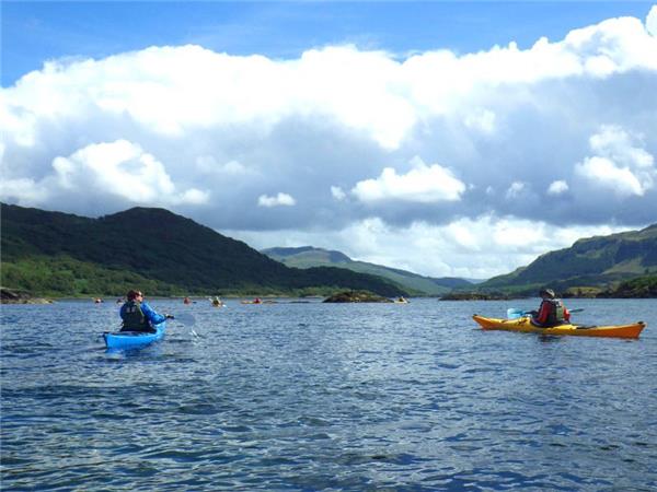 Atlantic Coast sea kayaking holiday in Scotland