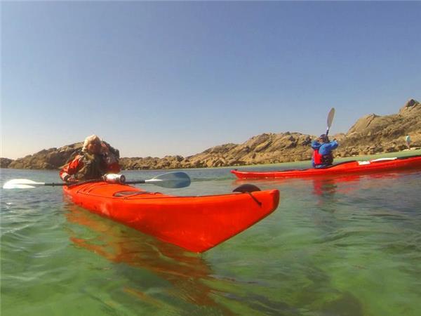 Atlantic Coast sea kayaking holiday in Scotland