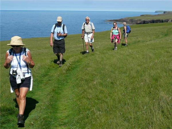 Orkney Isles walking holiday, small group