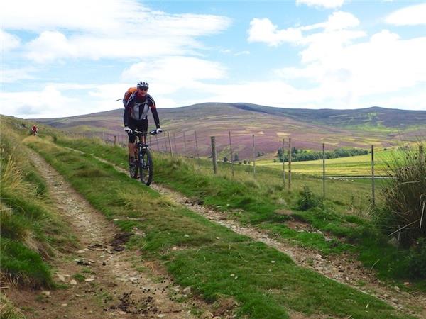 Scotland mountain biking coast to coast