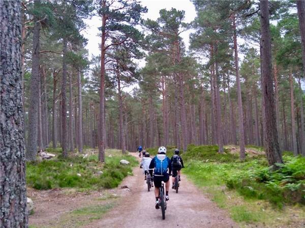 Mountain bike across Scotland