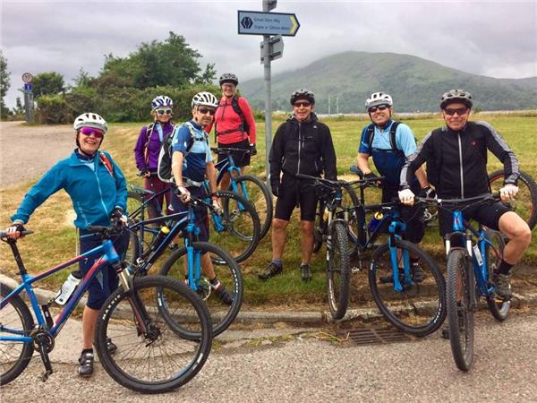 Mountain bike across Scotland