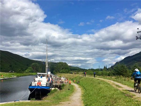 Mountain bike across Scotland