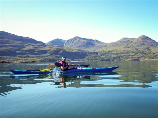 Learn to kayak in the Scottish Highlands