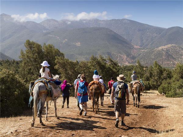 Family adventure holiday in Morocco