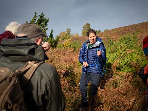 Autumn walking holiday in the Scottish Highlands