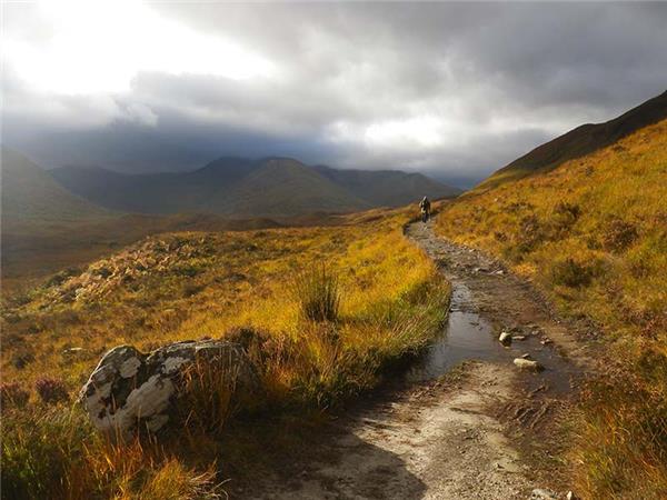 Autumn walking holiday in the Scottish Highlands