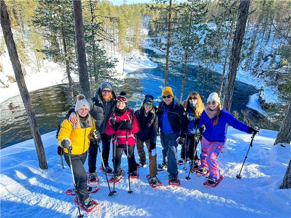 Finland winter activity holiday & Northern Lights