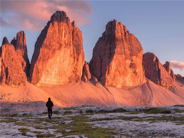 Italy walking holiday in the Dolomites