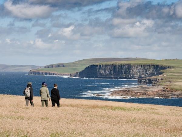 Orkney winter walking holiday