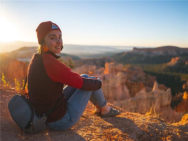 Walking in Zion and Bryce National Parks