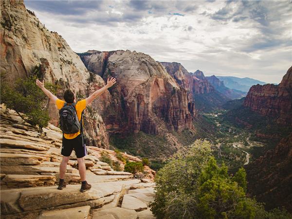 Walking in Zion and Bryce National Parks