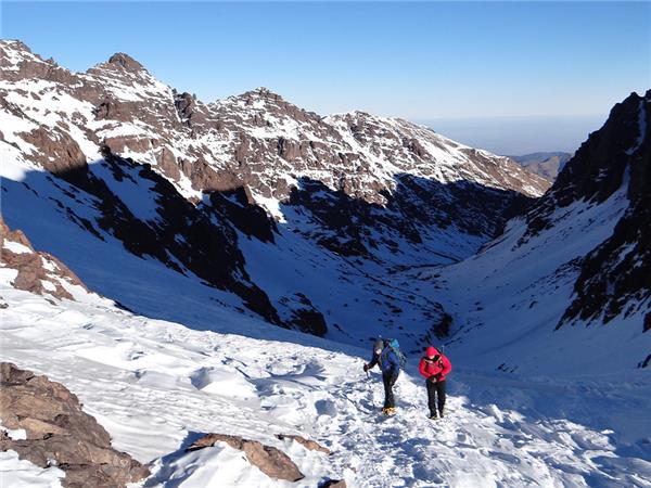 Mount Toubkal winter trek