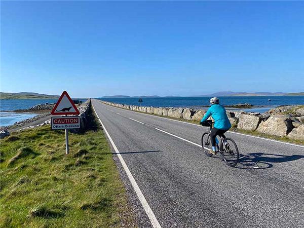 E-bike tour in the Outer Hebrides
