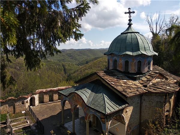 Walking in the Balkan mountains