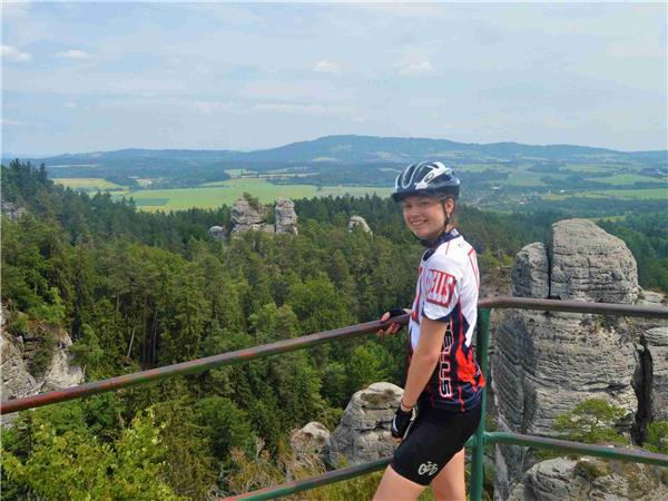 Cycling the Bohemian Paradise, Prague