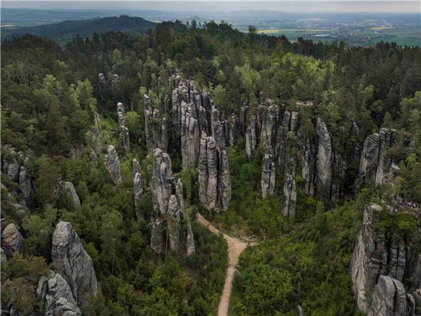 Cycling the Bohemian Paradise, Prague