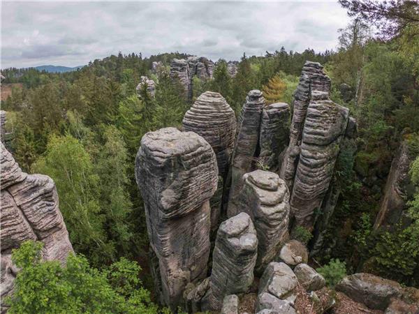 Cycling the Bohemian Paradise, Prague