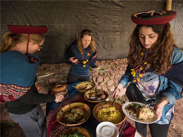 Peru small group tour, a food adventure