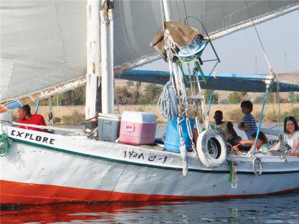 Family holiday in Egypt, Egyptian adventure