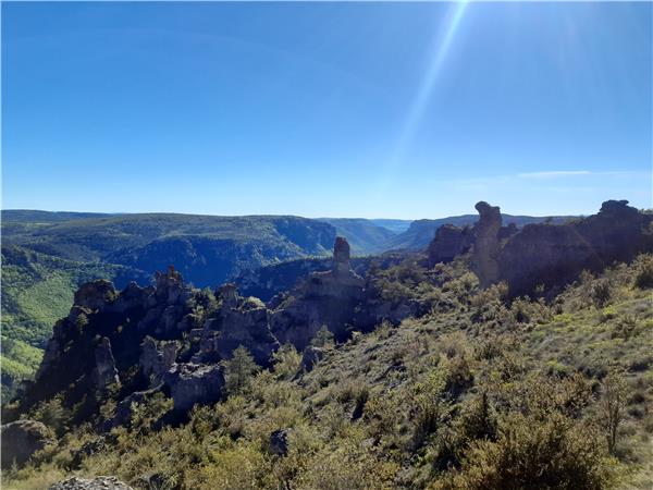Walking holiday in Aveyron, France