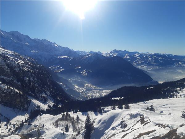 Snowshoeing in Chamonix holiday, self guided
