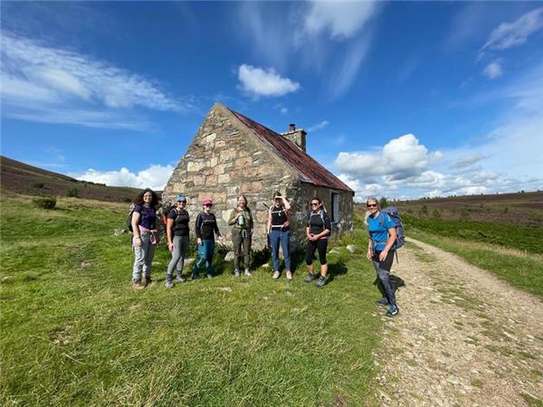 Women only retreat in the Cairngorms NP