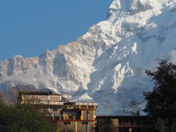 Nepal family holiday, walking in the Annapurnas
