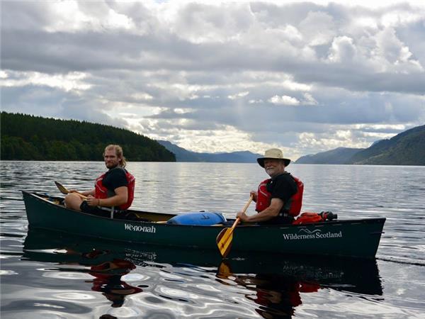 Canoeing holiday in Scottish Highlands