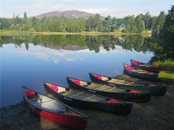 Canoeing holiday in Scottish Highlands