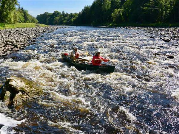 Canoeing holiday in Scottish Highlands