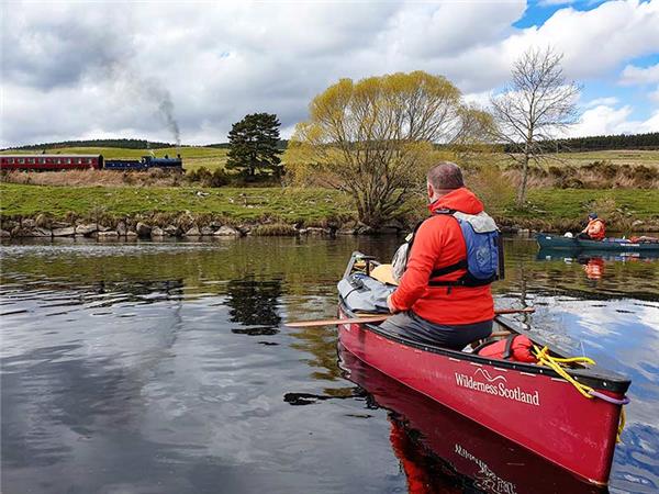 River Spey canoeing holiday in Scotland